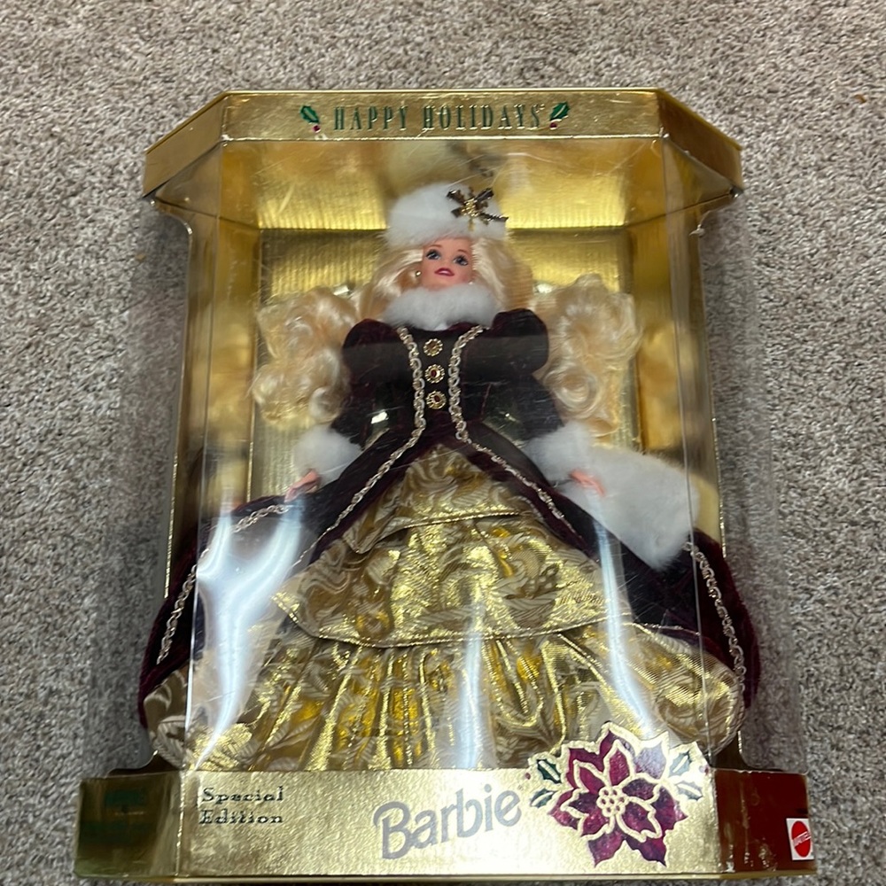 1996 happy holiday Barbie